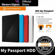 Western Digital WD External Hard Drive 2TB /1TB USB 3.0 Portable Hard Drive External hdd hard Disk（N
