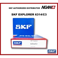 SKF EXPLORER 6314 C3 , 6314 2RS1/C3 , 6314 2Z , 6314 2Z/C3 Deep groove ball bearing (70MMX150MMX35MM