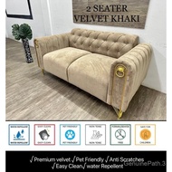 【FREE SHIPPING】VC 3+2+1 SEATER SOFA PREMIUM VELVET ANTI SCRATCH/EASY CLEAN