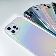 (V1)T1S44 Holographic Case With Colored Edges Good Quality hologram For iPhone 14 14pro 14Promax