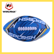 Winmax Neoprene Beach American Football Lightning Beach Football Rugby Toy Ball Rugby Environmental Safety Toddler Inflatable Bouncy Ball Kids Interactive Game Playground