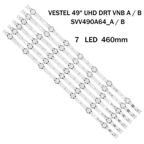 VES490QNDS VES490QNDL-2D-U11 N11 N12 SVV490A64-A B LED Backlight Strip DLED49287FHDCNTD 49UD8380 49U