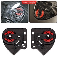 SMARTSIMPLE Pair Motorcycle Helmet Shield Base Holder Replacement Visor Lock Base Parts Windscreen H
