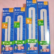 7 WATTS, 9 WATTS, 11 WATTS DAYLIGHT PL-S G23 2 PIN EUROLOX CFL Fluorescent Bulb Pinlight