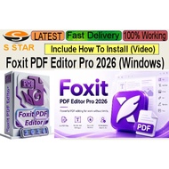 Foxit PDF Editor Pro 2026 (Windows) 100% work Full Version