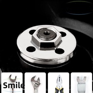 SMILE Hexagon Flange Nut, Hardness Metal Alloy Locking Flange Nut, Durable Quick Change Screw Nut for Type 100 Angle Grinder Power Tools Accessories