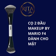 Cọ 2 đầu dành cho mặt Makeup By Mario F4 Dual-Ended Foundation and Face Brush