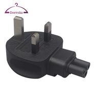 [deevoka] UK 3 Prong Male to IEC320 C5 AC Power Adapter UK to IEC320 C5 Conversion Plug