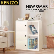 Kenzzo: Omar 5 Tier Bookshelf /Multipurpose Shelf/Rak Buku/Buku Almari/Bookcase