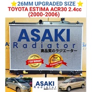 TOYOTA ESTIMA ACR30 2.4CC RADIATOR DOUBLE LAYER 26MM TANGKI AIR BRAND ASAKI