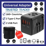 Universal Adapter Travel International Adapter Plug Wordwide Universal Adapter Charger Traveler USB Adaptor Universal