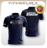 KKM 2023 TSHIRT FRONTLINER SHIRT TEE Jersey T-SHIRT MICROFIBER MALAYSIA