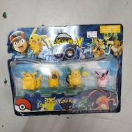 Pokémon Go Figurines 4Pcs