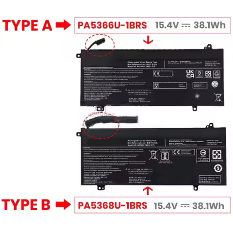 RozFaro PA5368U-1BRS PA5366U-1BRS Battery For Toshiba Dynabook C30 EX50L-K Satellite Pro L50 L50-J L