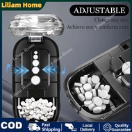 Health Pills Case Quarter Pill Cutter Storage Box Portable Medicine Tablet Medicine Dustproof Divide