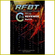 ◈ ✴ ♂ RFBT CPA Reviewer Part II (2023 Edition) by Atty. Andrix Domingo (Paper Bound)
