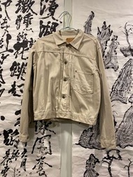 Levi’s Vintage Clothing 高端線 LVC 大E  米色牛仔外套 506xx版型