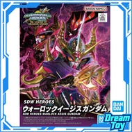 Bandai SDW HEROES Warlock Aegis Gundam SD Gundam World Heroes The Legend of Dragon Knight Model Kit 