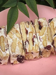 熊介巧手工寒天雪花糖手工雪花糖台中伴手禮推薦名產蔓越莓雪花餅