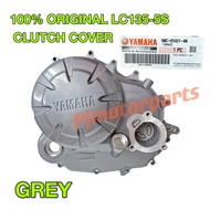 LC135-5S LC5S 55C (100% ORIGINAL YAMAHA) GREY CLUTCH COVER CRANKCASE CRANK CASE KLAC KAVER ENGINE EN