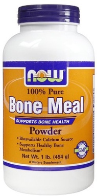 [USA]_Now Foods Bone Meal - 1 lb 8 Pack