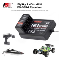 FlySky FS-FGR4 Receiver 2.4Ghz 4CH AFHDS3 for FlySky Noble FS-NB4 Transmitter (Black)