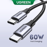 UGREEN PD 60W Type C to Type C USB C Fast Charging Cable for Phone, Tablet, Laptop