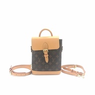 Louis Vuitton Lv 棕色 老花 soho mini 晶片 後背包