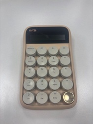 Lofree 洛斐藍牙小鍵盤計算器 奶茶色