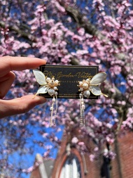 獨家貨品  UV膠2ways蝴蝶耳環 耳環 禮物 手作耳環