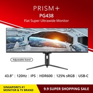 PRISM+ PG438 120Hz 1ms HDR600 Super Ultrawide DFHD 32:9 [3840 x 1080] Adaptive-sync Gaming Monitor