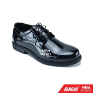 [ลิขสิทธิ์แท้] Baoji Lace Craft Leather รองเท้าหนัง ผูกเชือก คัชชู ผู้ชาย