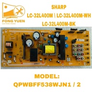 SHARP TV POWER BOARD LC-32L400M / LC-32L400M-WH / LC-32L400M-BK