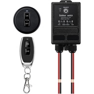12v Remote Control Relay Switch, DC 12V-72V Wireless Switch 328ft Long Range, Waterproof Switch,40A 