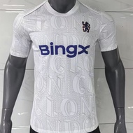 Fan Version 2526 Chelsea White Training Jersey Football Jersey Short-Sleeved Top Chelsea Training Je