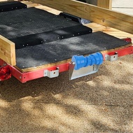 seashorehouse Sorandy 6 Inch Boat Trailer Keel Roller  Self Centering PU Assembly Heavy Duty Ship Tr