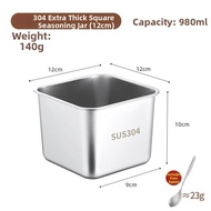 NAIFUNA | Stainless Steel 316 Spice Container