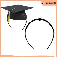 [Almencla] Graduation Headband Graduation Cap Hair Band Festival Cosplay Bachelor Headband