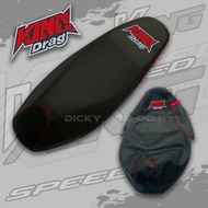 Kulit Jok Logo (King Speed) Variasi Bordir (King Drag) Brodir (Pemasangan Tukang Jok) Motor Bebek
