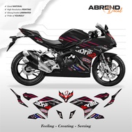 CBR 250 RR OLD LIVERY APRILIA 2025 STRIPING CBR 250RR MOTORCYCLE STICKER/ CUSTOMDesign STOCK DECAL/