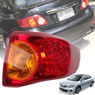 ไฟท้าย รุ่น โตโยต้า อัลติส TOYOTA ALTIS ปี 2008 - 2009 ข้าง ขวา รวมชุดสายไฟ และหลอดไฟ สีแดง ส้ม