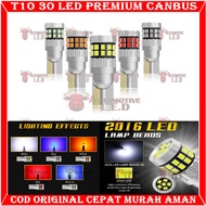 Original T10 LED LAMP 30 LED SUPER PREMIUM LED CANBUS SUPER BRIGHT SXC BRAND LAMP T10 MOTORCYCLESenj