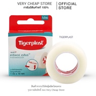 Tigerplast Caripore Clear 1/2 in x5 yd Wound Dressing Tape 1/2 Inch Easy To Tear No Scissors Require
