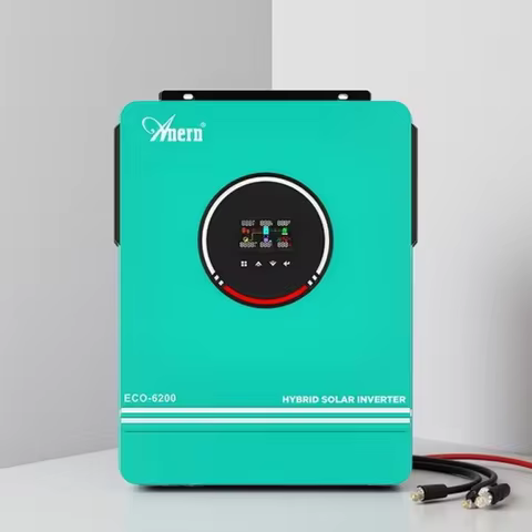 Solar Off Grid Inverter Hybrid 3600W 4200W 6200W Hybrid Solar Inverter Controller 24V 48V 220V 120A