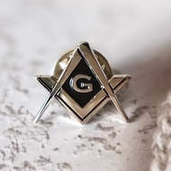 Masonic Lapel Pins Souvenir Badge Number G Gifts Mason Freemason Present Size1.7*1.5cm