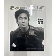 KIM SOOHYUN/ ESQUIRE 2025 February magazine/ korea direct mail