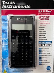 Texas Instruments BA II Plus Professional Calculator