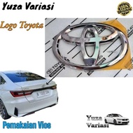 Logo Grill Depan Toyota Vios Original/Emblem Logo Bagasi Belakang Vios Original