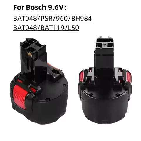 Replacement PSR 960 BAT048 BAT119 BAT100 BH984 BPT1041 23609 32609 PSR960 GSR 9.6V Suitable for Bosc