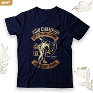 Judo champion T-Shirt strength and Course pride and honor MMA TSHIRT BAJU DISTRO